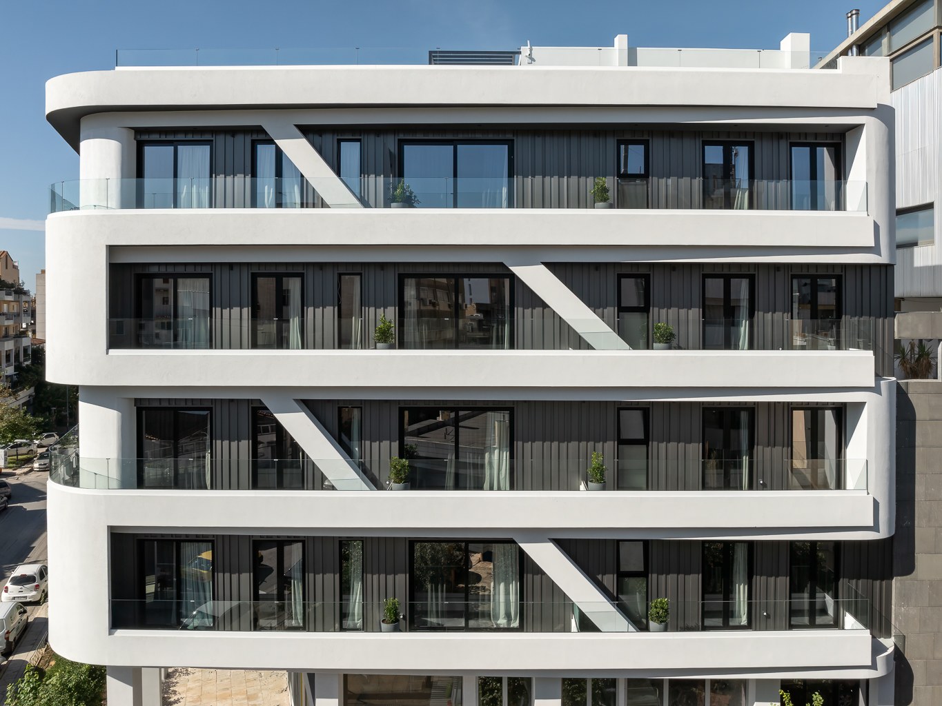 Athens Gazi building facade