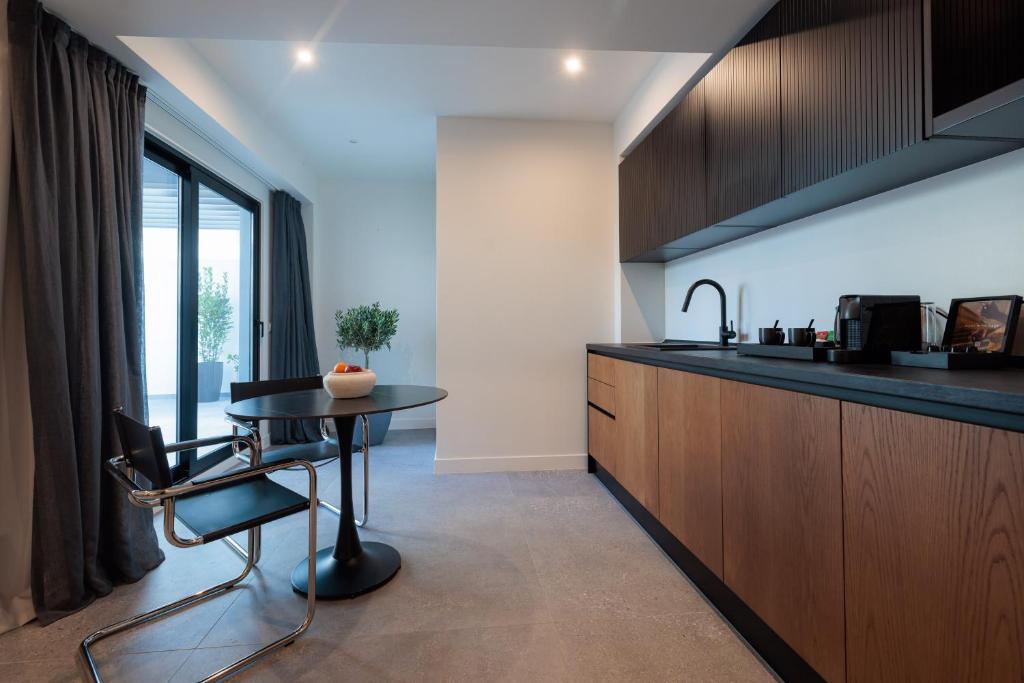 Athens Gazi apartment kitchen